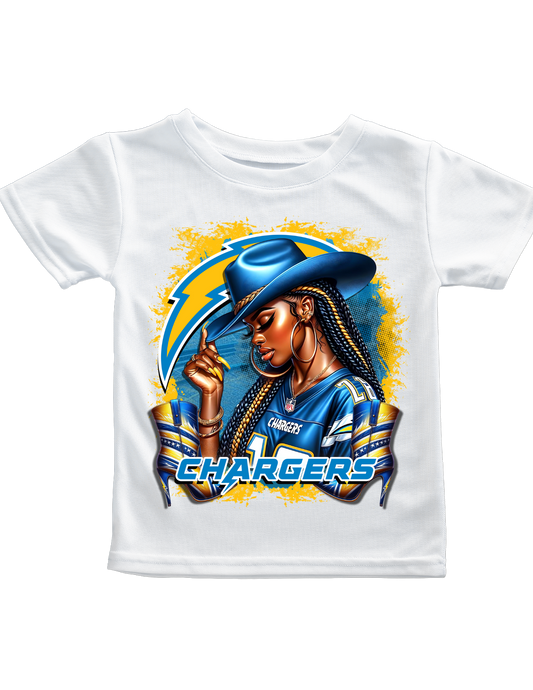Chargers Cowgirl Shirt