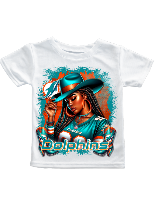 Dolphins Cowgirl Shirt