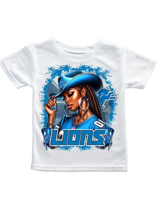Lions Cowgirl Shirt