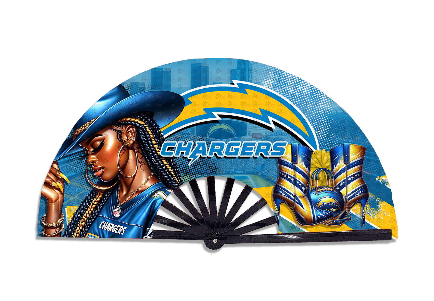 Chargers Clank Fan
