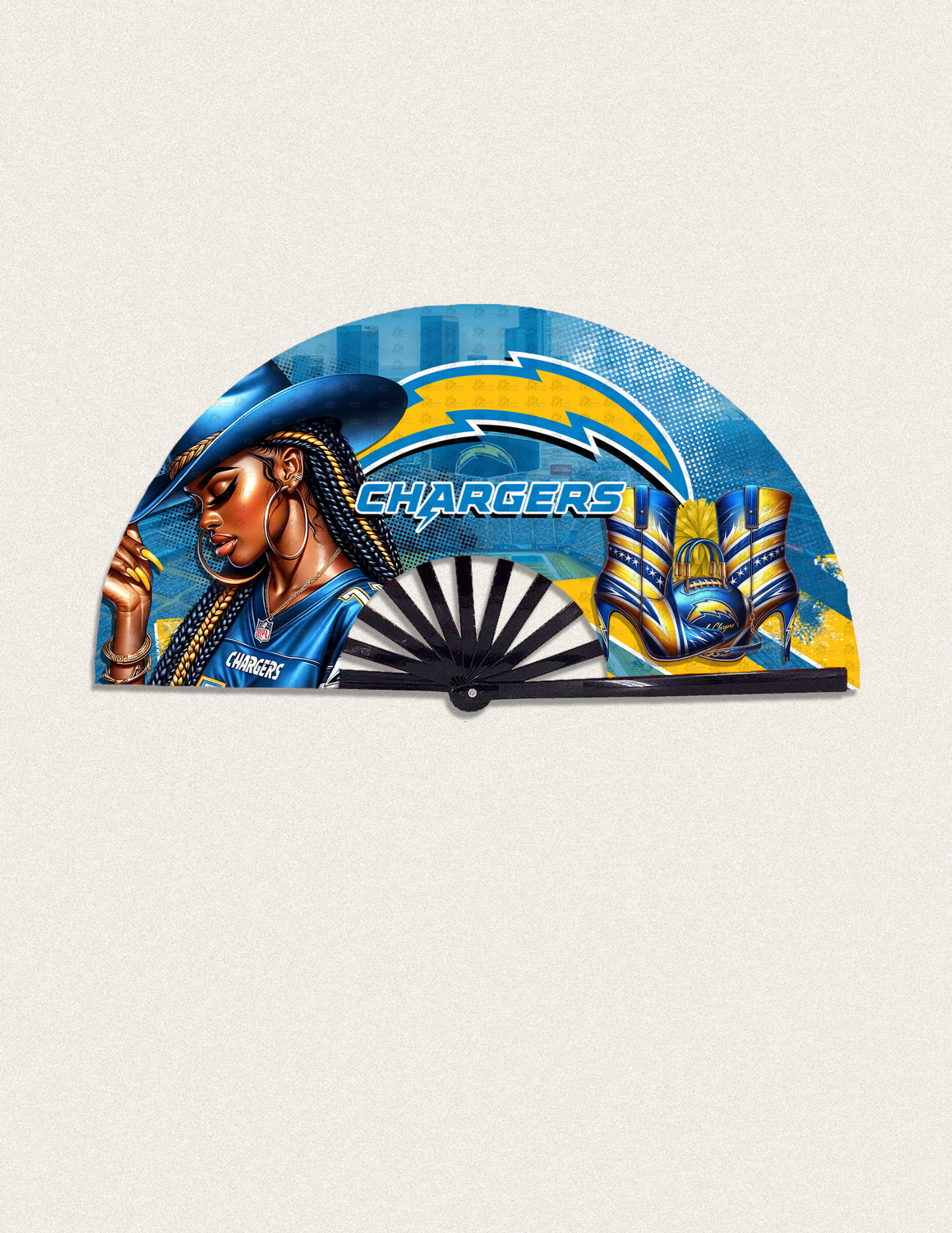 Chargers Clank Fan