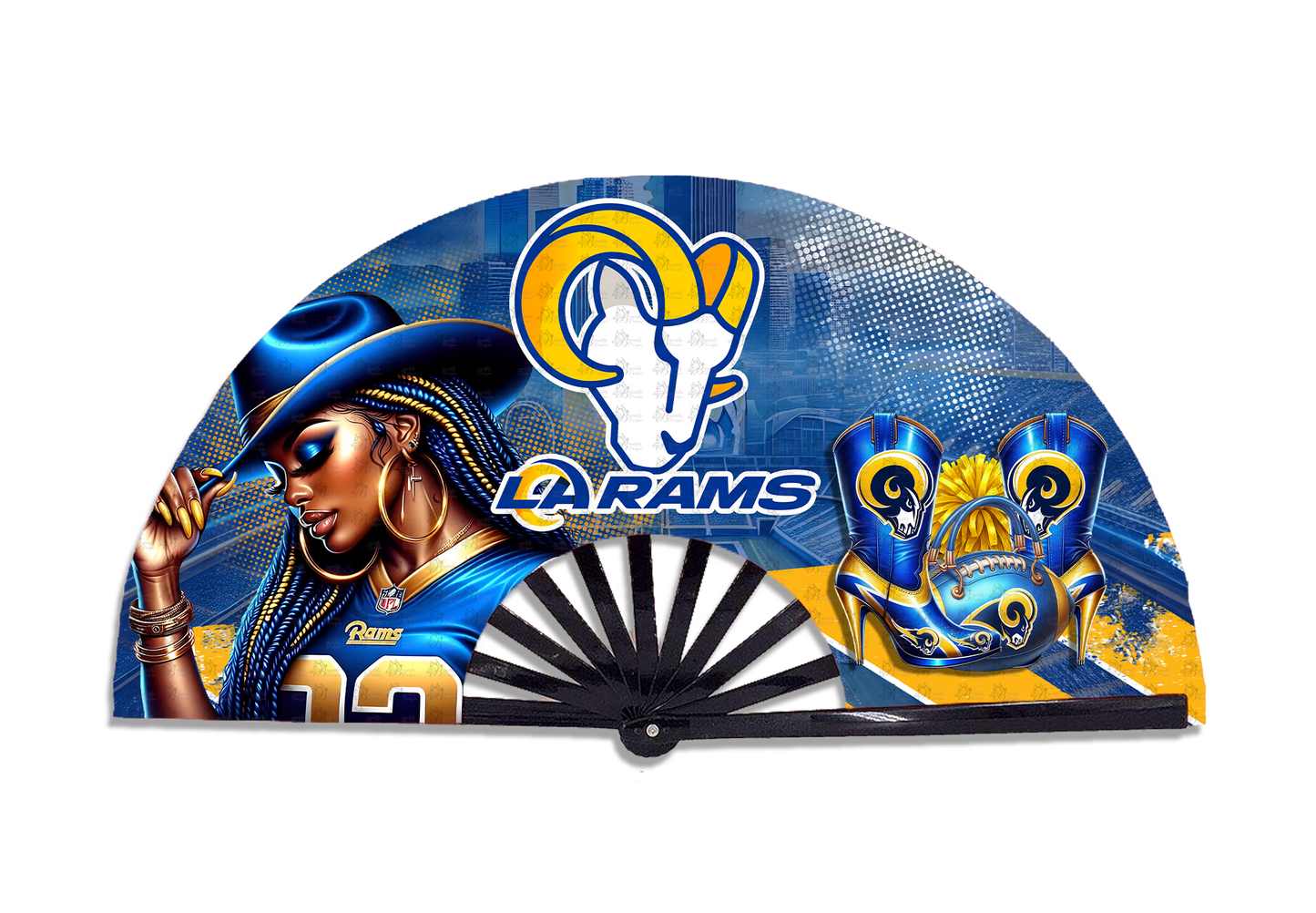 L.A. Rams Clank Fan