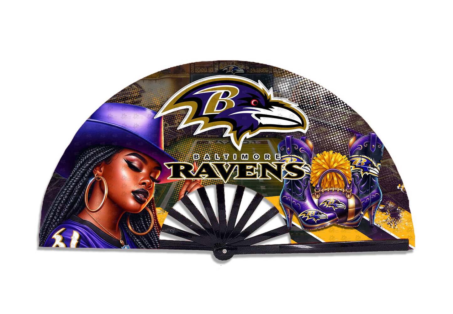 Baltimore Ravens Clank Fan